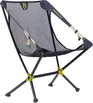 NEMO Equipment Moonlite Reclining Camp Chair - One Size - Black Pearl