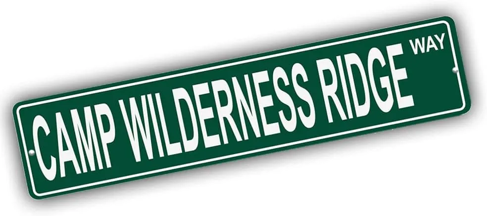 New Mexico Mountains Pick Your Mountain Compatible/Replacement for Camp Wilderness Ridge United States Mountain Aluminum Metal Tin Street Sign Style Home Decor For Man Cave Poker Tavern Game Room
