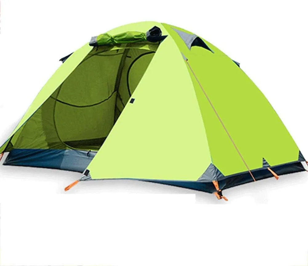 NIEH Double Double-Layer Aluminum Pole Camping Tent Travel Outdoor Camping Equipment Mountaineering Self-Driving