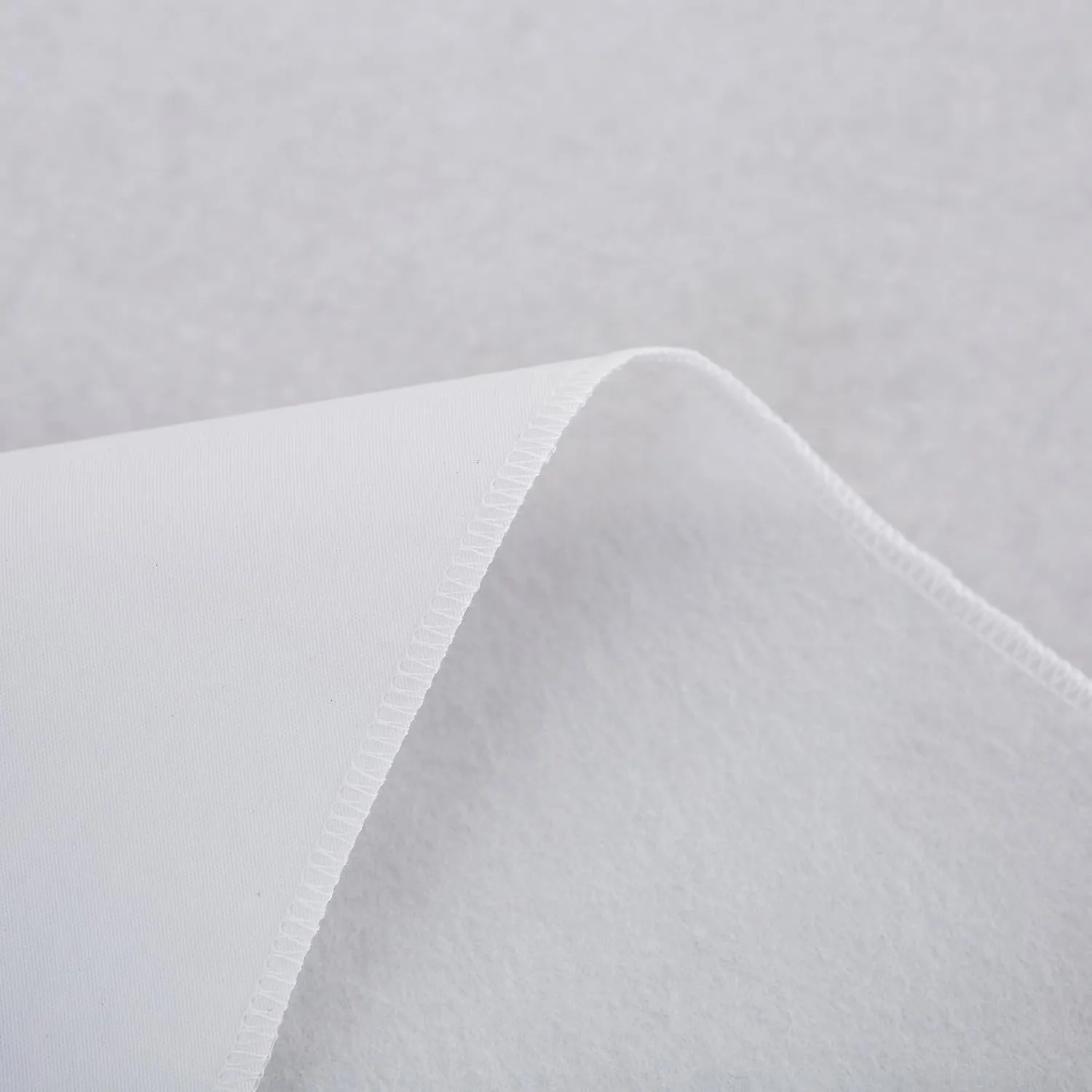 NLMUVW Vinyl Tablecloth with Flannel Backing 100% Waterproof Rectangle PVC Table Cloth Oil Proof Wipe Clean Table Cover for Dining Party Camping Outdoor, White, 60 X 140 Inch