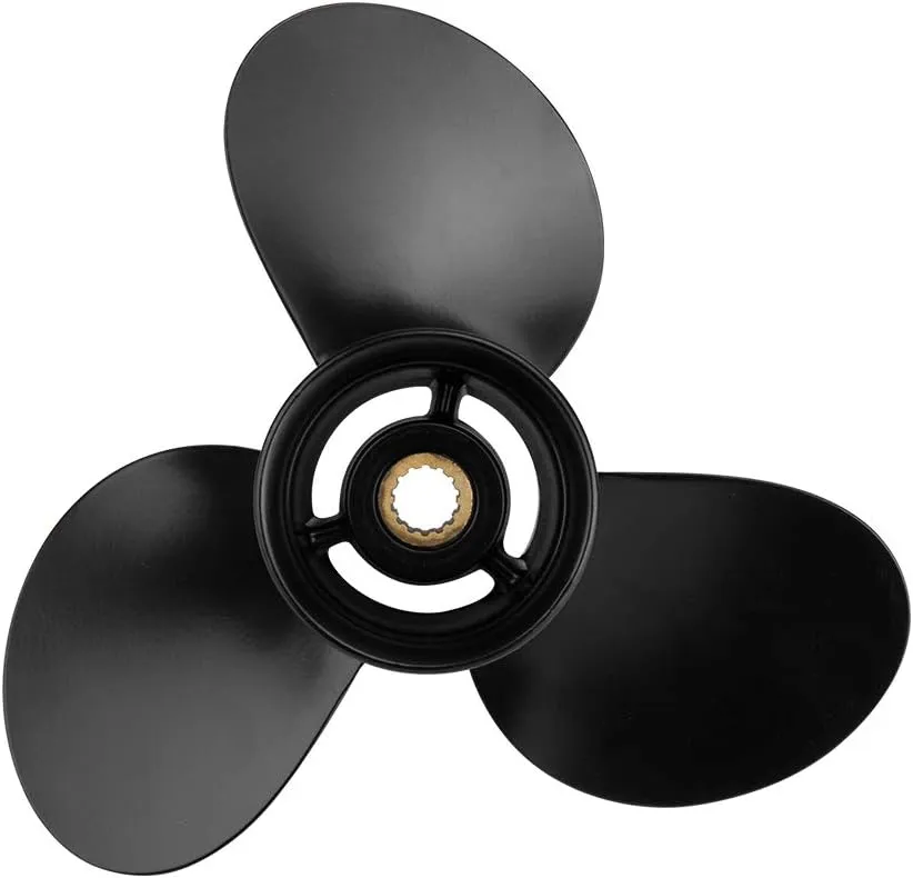 OEM Upgrade 9.25 x 9 &10&11 Pitch 14 Spline Tooth Aluminum Boat Propeller fit Mercury Outboard Motos 9.9/15/20HP &Tohatsu Motos 9.9/12/15/18HP/20HP,NSM NSF MFS, 2-1/2" Gearcase,Rh