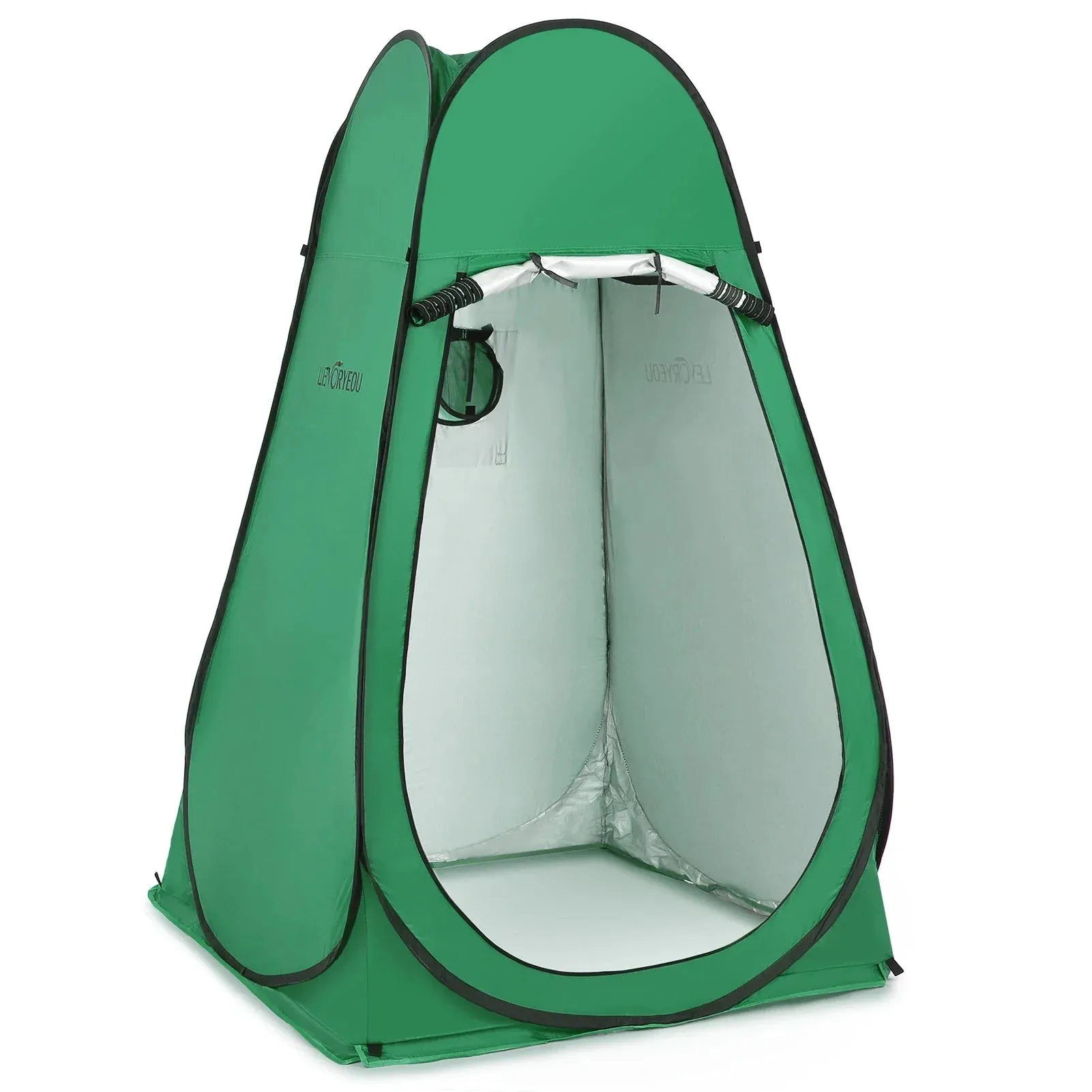 One-Touch Ultralight Changing Tent - Portable Outdoor Camping Beach Instant Shower Tent, Pop Up Privacy Shelter with Window