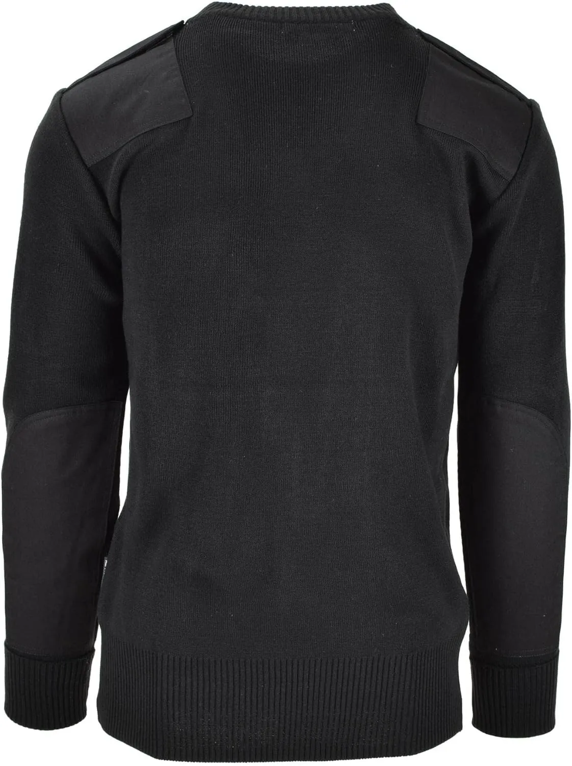 Original British Police Sweater Commando Black V-Neck Long Sleeve Men Pullover Military Security Jumper