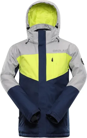 Orolay Men's Mountain Waterproof Ski Jacket Windproof Rain Jacket Winter Warm Snow Coat