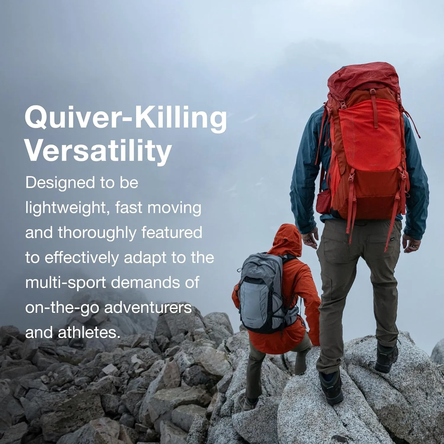 Osprey Talon Pro 40L Men's Hiking Backpack with Hipbelt, Mars Orange, L/XL