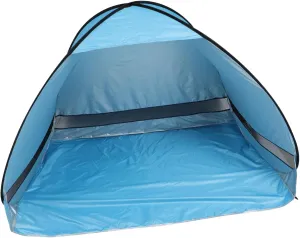 Outdoor Beach Tent Portable Instant Camping Sun Shade Shelter Capacity for People and for Picnics Hiking and Outdoor Activities