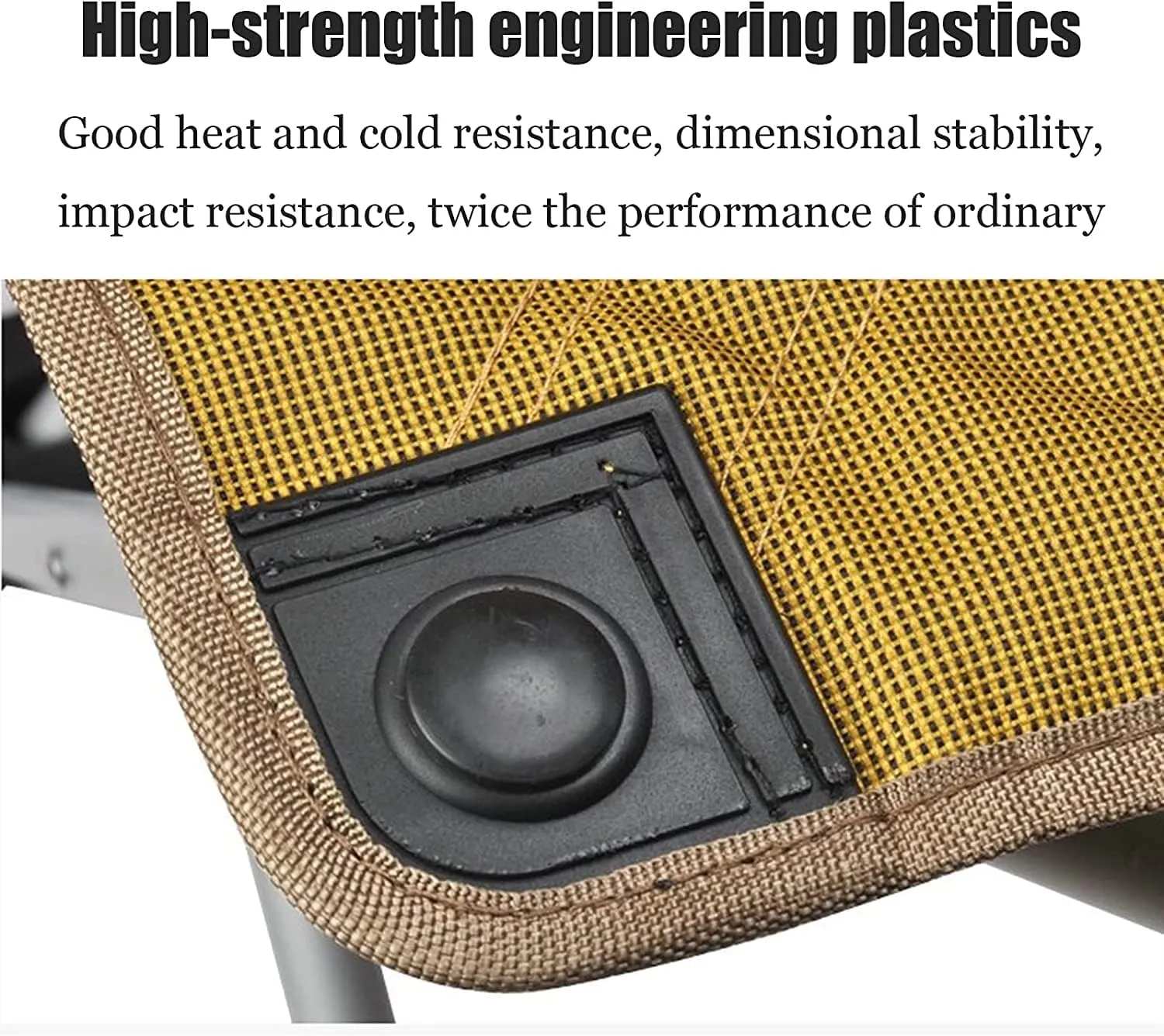 Outdoor Camping Chair Outdoor Portable Aluminum Alloy Folding Chair Backrest Ultralight Fishing Leisure Chair Beach Seat Stool Outdoor Camping Portable Folding Lawn Chai, 36*35.5*61cm, Yellow