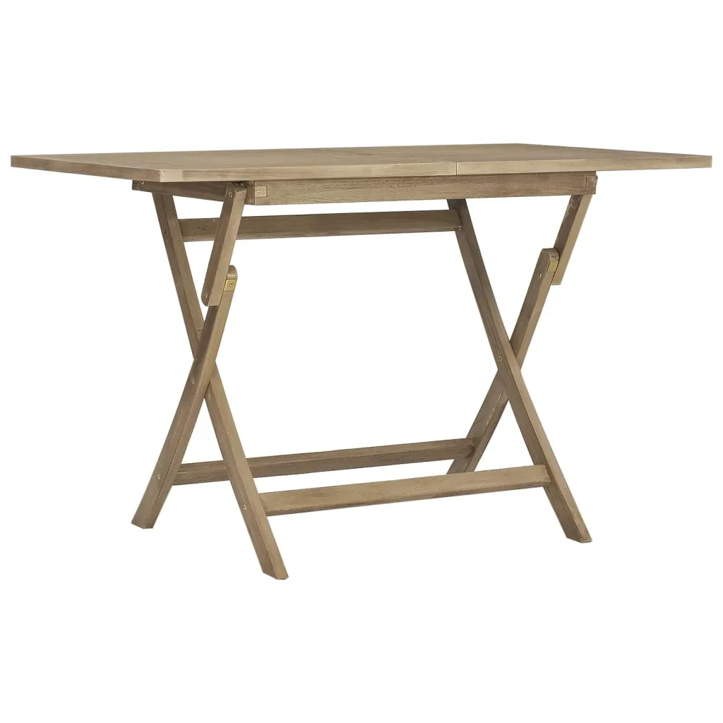 Outdoor Dining Table Folding Table Garden Furniture Solid Wood Teak