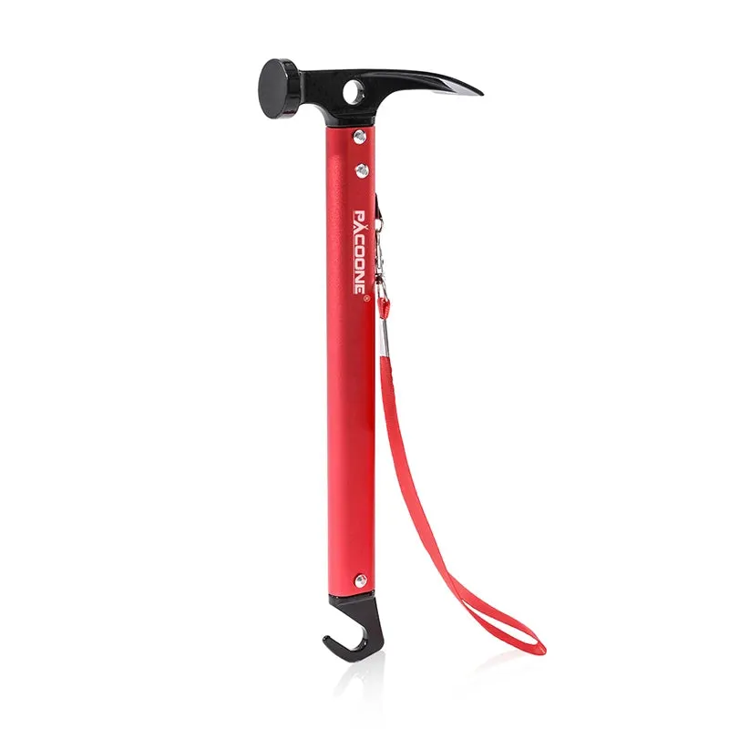Outdoor Multi-Tool Hammer – Aluminium Survival Tool for Camping & Emergency Use