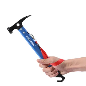 Outdoor Multi-Tool Hammer – Aluminium Survival Tool for Camping & Emergency Use