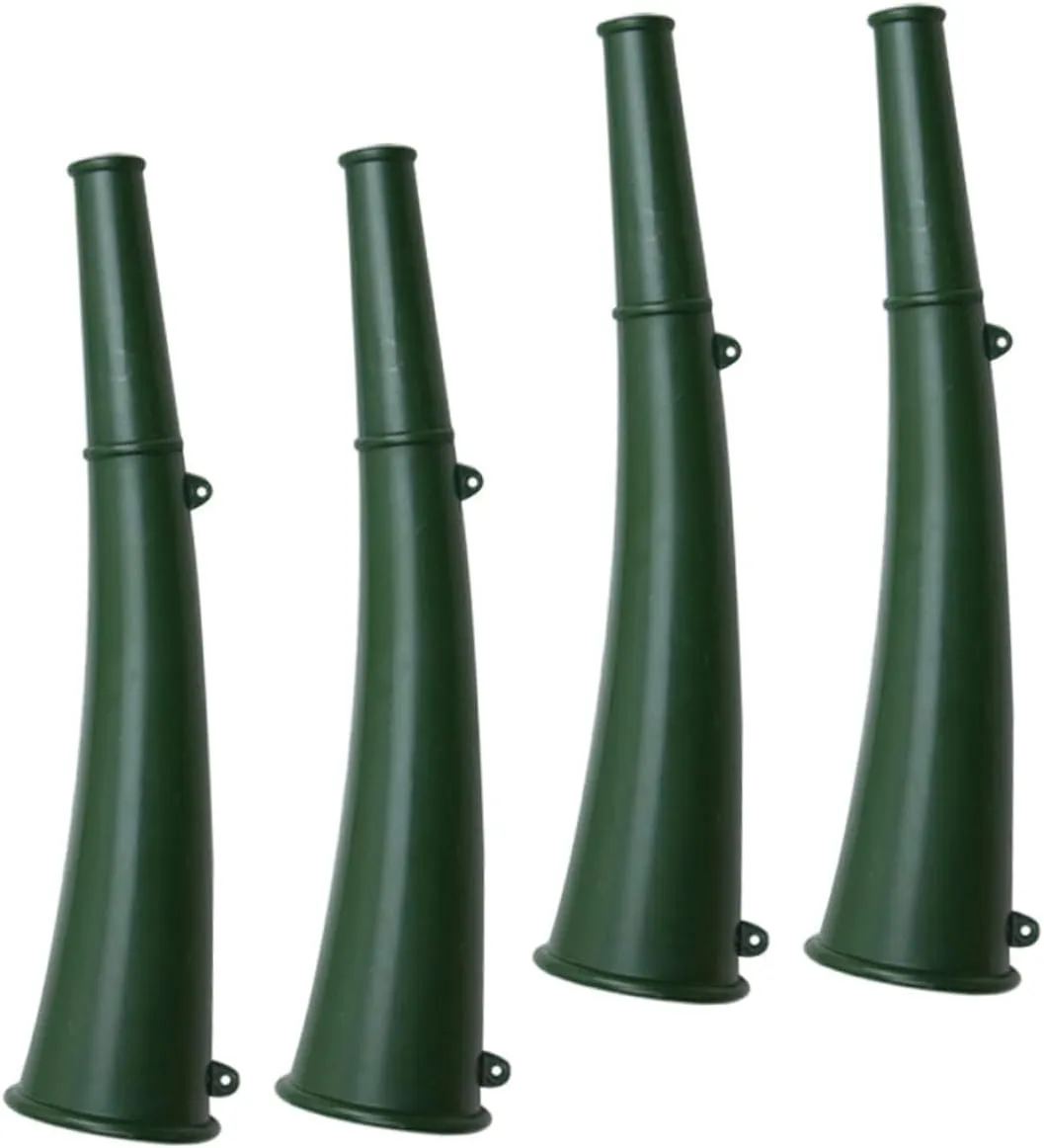 Outdoor Signal Horn Trumpet 4pcs Survival Horns for Emergency Hiking Camping Safety