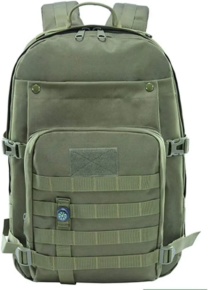 Outdoor Sports Pack Hiking Bag Tactical Rucksack Camo Knapsack Combat Camouflage Tactical 40L Molle Backpack