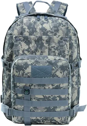 Outdoor Sports Pack Hiking Bag Tactical Rucksack Camo Knapsack Combat Camouflage Tactical 40L Molle Backpack