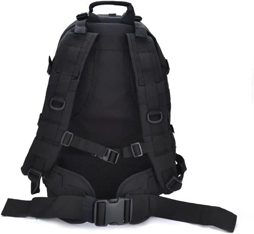 Outdoor Sports Pack Hiking Bag Tactical Rucksack Camo Knapsack Combat Camouflage Tactical Molle 40L Backpack - ACU
