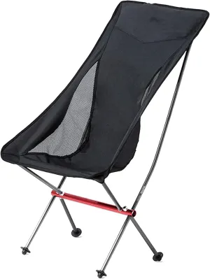Outdoor Ultralight Portable Folding Chairs,Aluminum Alloy Camping Chair for Camp, Picnic, Hiking, Fishing, Beach