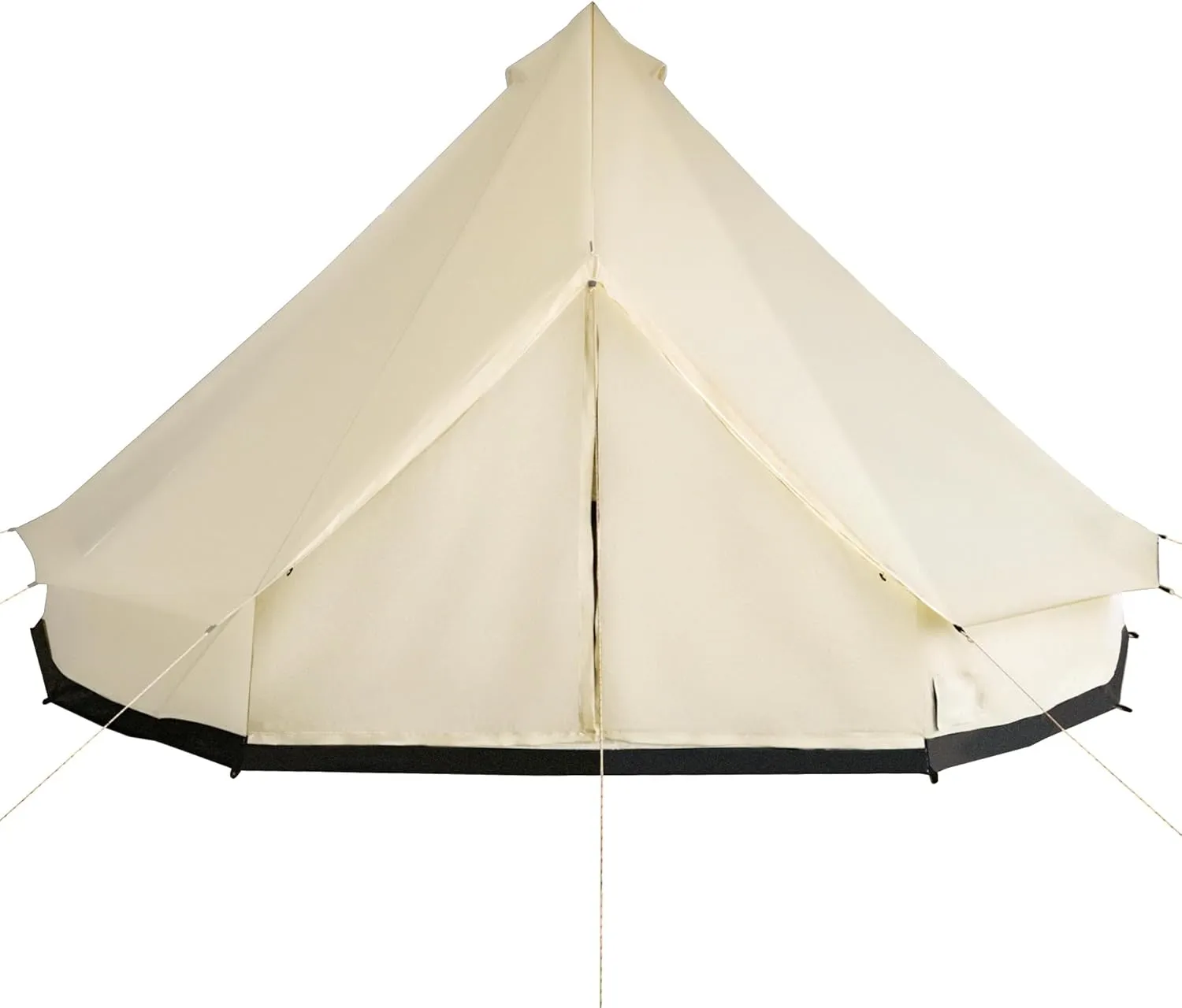 Outsunny 10-Person Yurt Tent Glamping Bell Tent with Spacious Interior, Breathable Waterproof Design, for Family Outdoor Camping, 16' x 16' x 10'
