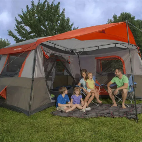 Ozark Trail 16' x 16' Instant Cabin Tent, Sleeps 12