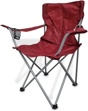 Ozark Trail Red Deluxe Folding Camping Arm Chair