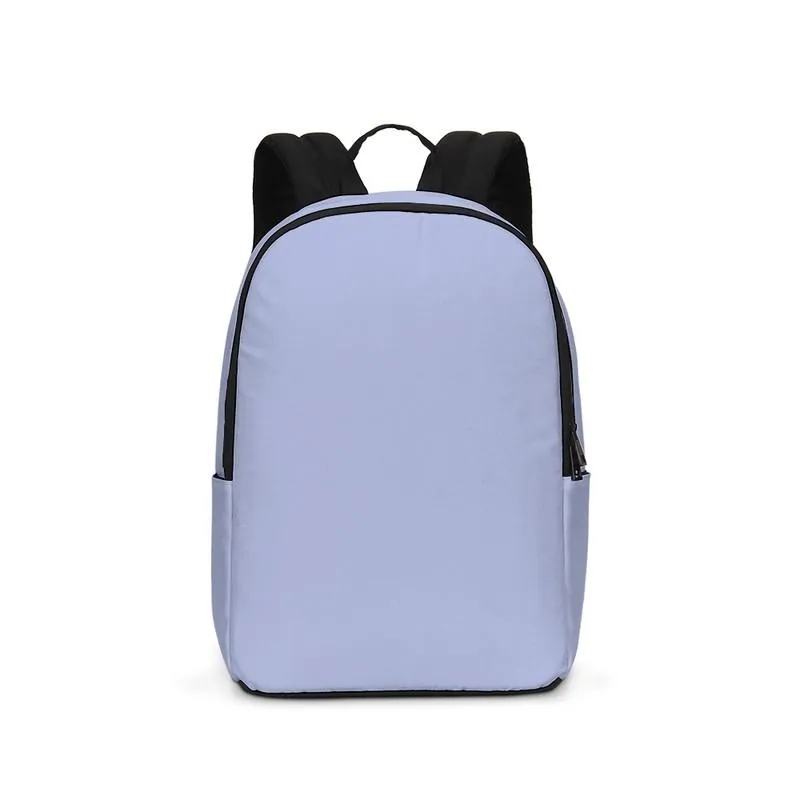 Pale Pastel Blue Waterproof Backpack | Bright Pale Pastel Blue | C30M22Y0K0