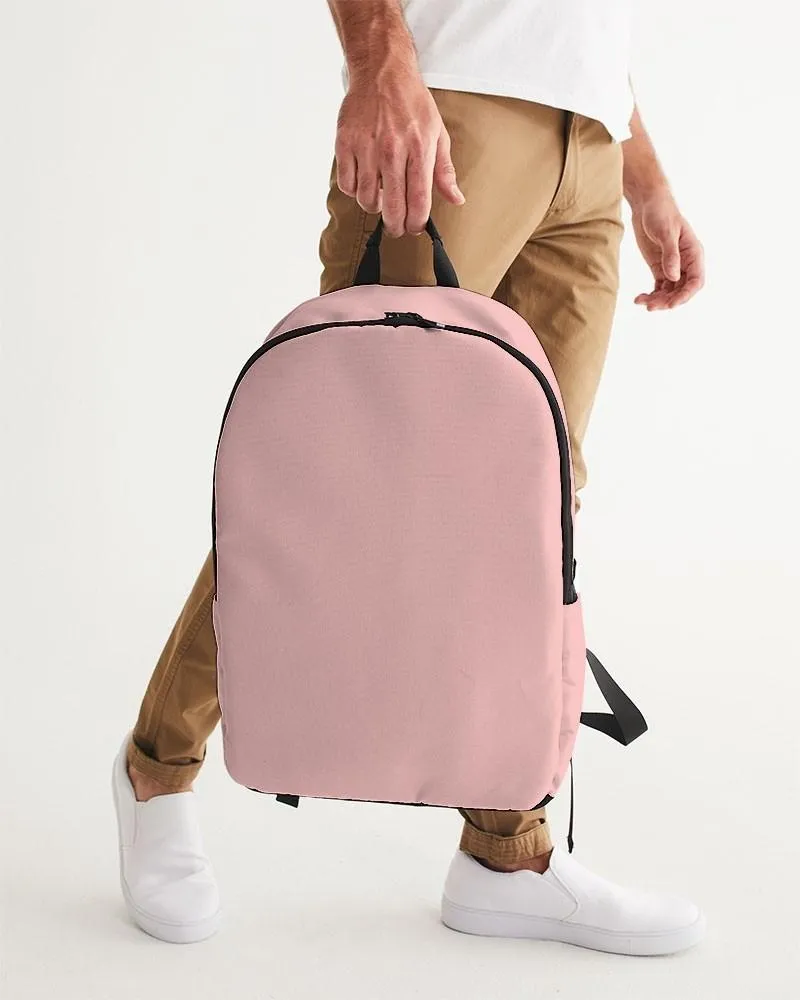 Pale Pastel Pink Waterproof Backpack | Bright Pale Pastel Pink | C0M30Y15K0