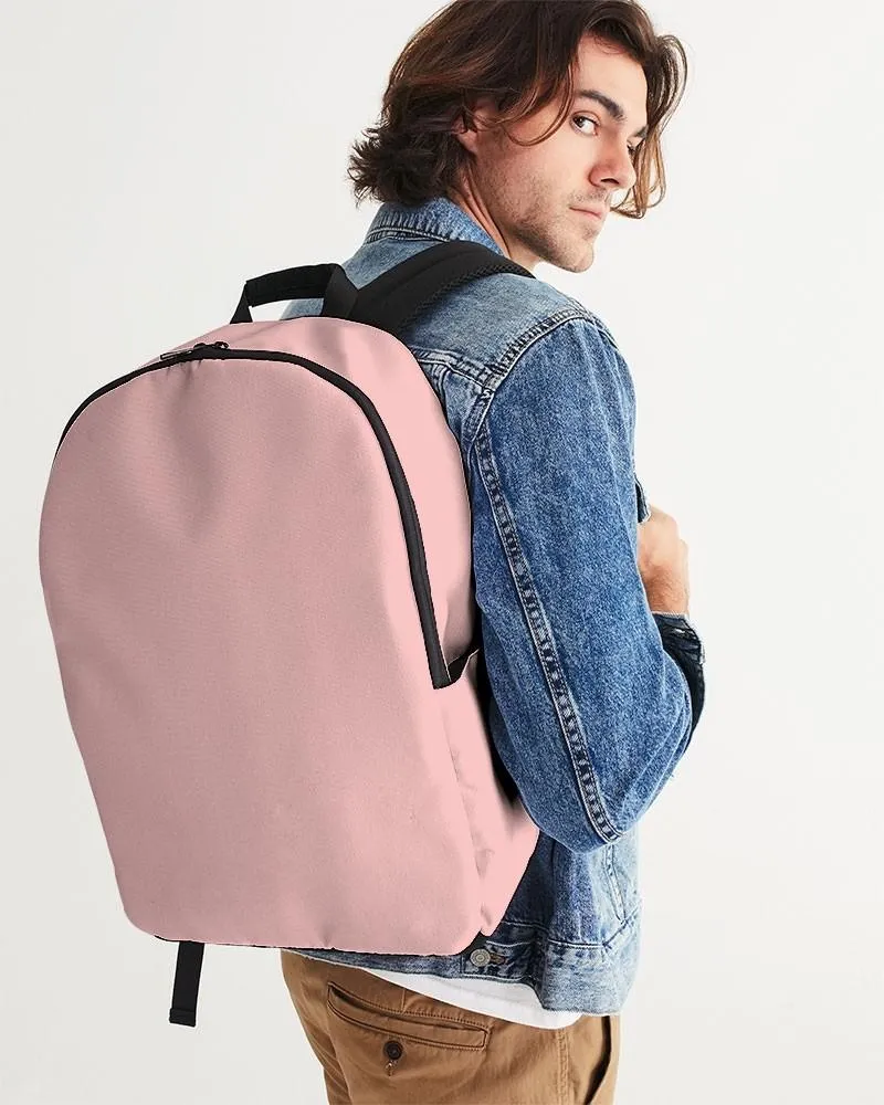 Pale Pastel Pink Waterproof Backpack | Bright Pale Pastel Pink | C0M30Y15K0