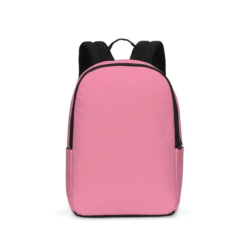 Pastel Cool Pink Waterproof Backpack | Bright Pastel Cool Pink | C0M60Y15K0