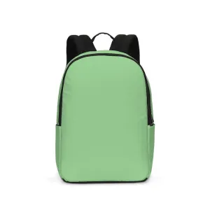 Pastel Green Waterproof Backpack | Bright Pastel Green | C45M0Y60K0