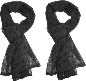 PATIKIL Camouflage Netting Camo Scarf, Camo Netting Veil Desert Mesh Scarves for Survival Games,