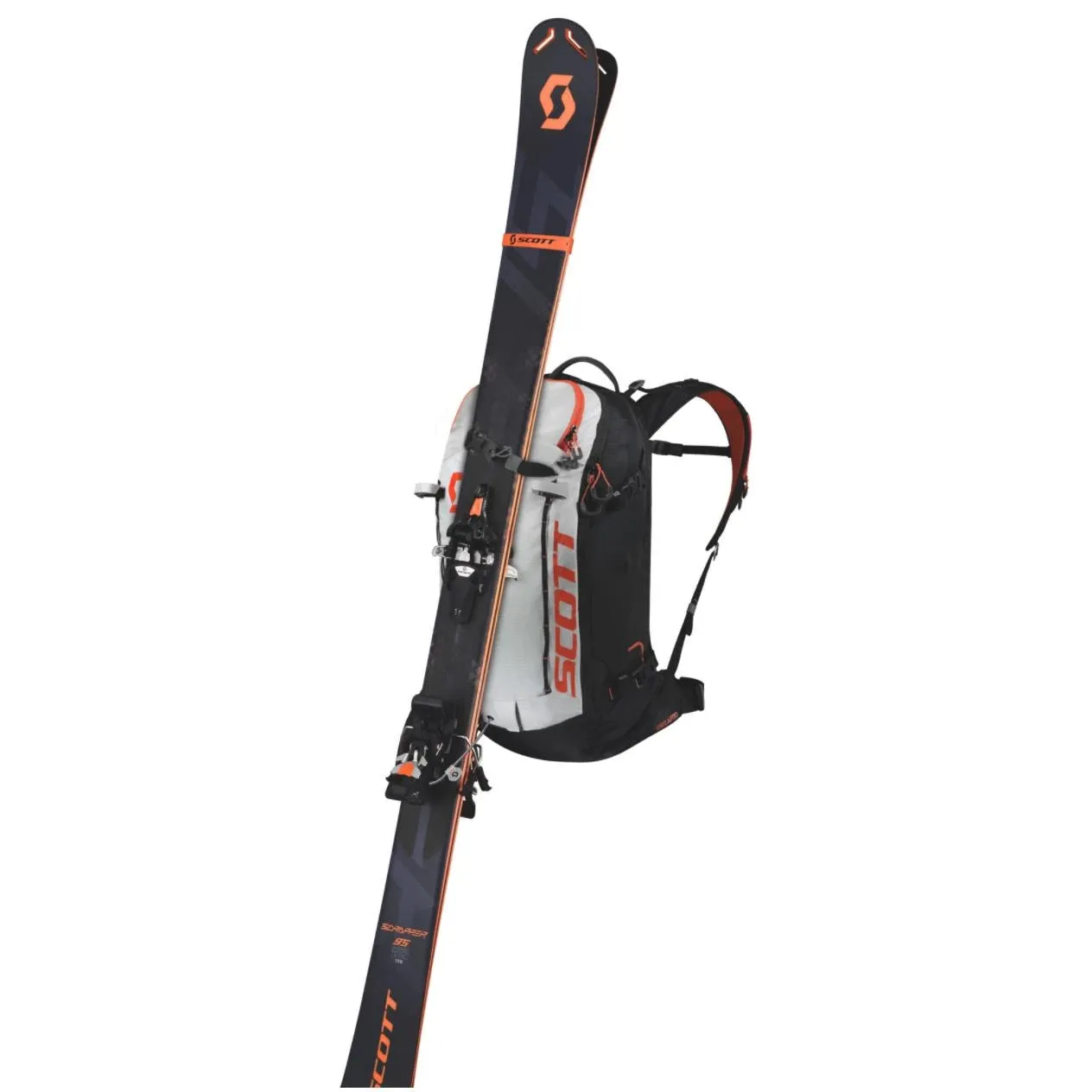 Patrol E1 Backpack Including Avi System Black Gery tangerine orange 30L W20/21