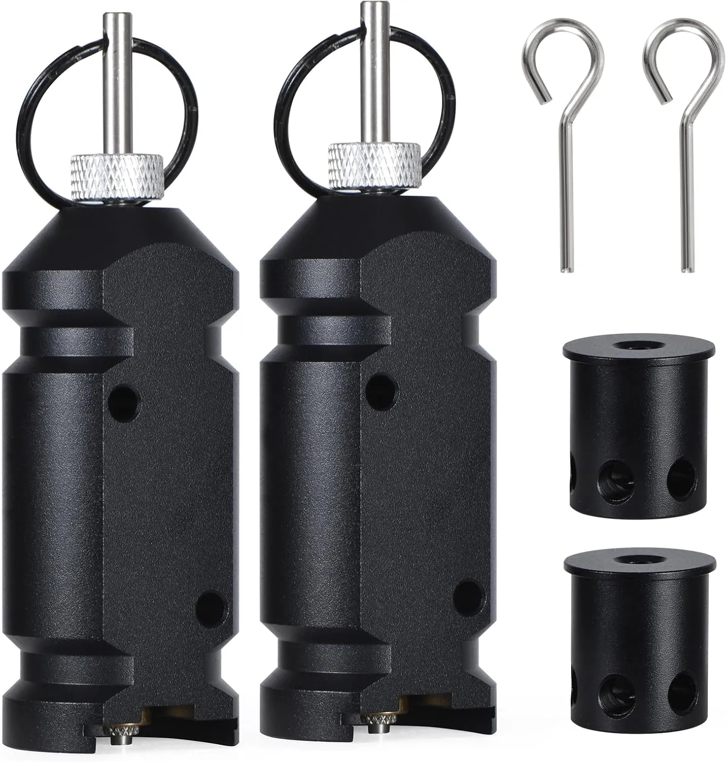 Perimeter Trip Alarm, 12 Gauge Camping Trip Wire Alarm Device(Included 22.Adapter), Early Warning Security System for Outdoor Camp Safe and Property Safety Bear Deterrent (2 Pack)