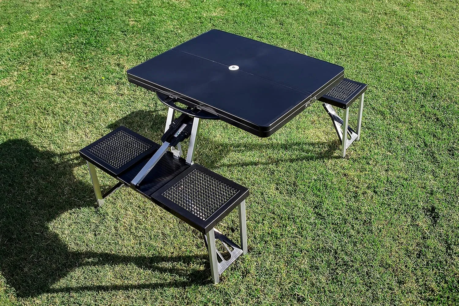 PICNIC TIME NHL Unisex-Adult NHL Picnic Table Portable Folding Table with Seats