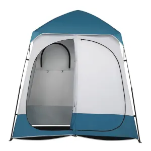 Pop RT Shelter, Room, Tent Portable Shower Dressing UP Instant Shower 90x90x48" Rooms, Tent Enclosure, Outdoor Camping Blue/White Friendly assistance Seasonal promotion Tent, 2 Changing