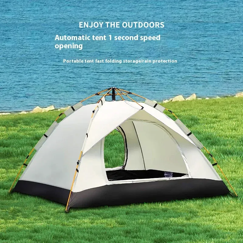 Pop Up Outdoor Camping Tent with Dual Door Access