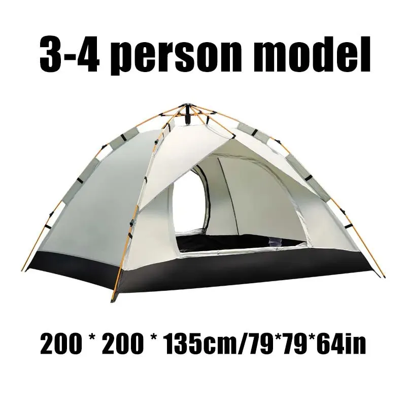 Pop Up Outdoor Camping Tent with Dual Door Access