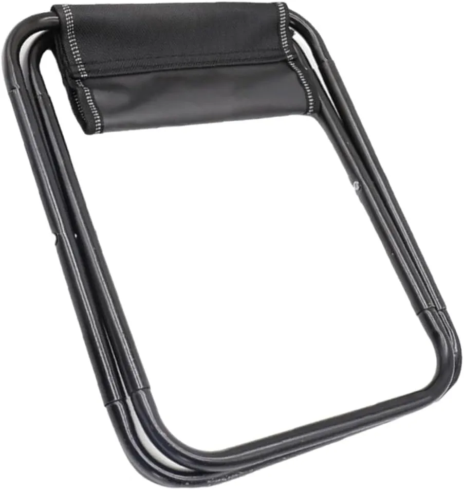 Portable Folding Stool Lightweight Durable Camping Chair Non-Slip Bottom for Outdoor Adventures and Travel Compact Design for and Storage