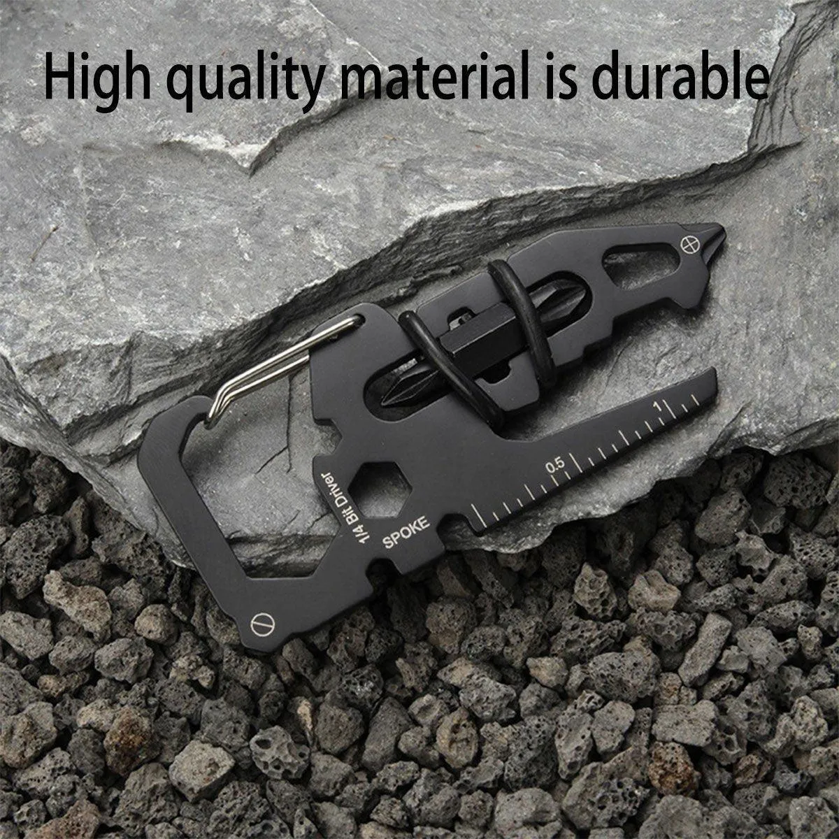 Portable Multifunctional Tool Card Outdoor Survival Combination Tool for Home