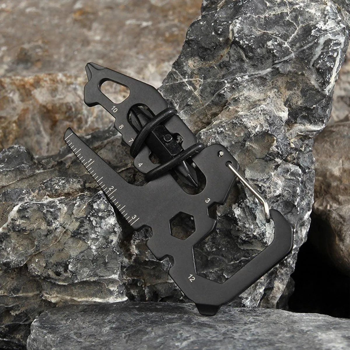 Portable Multifunctional Tool Card Outdoor Survival Combination Tool for Home