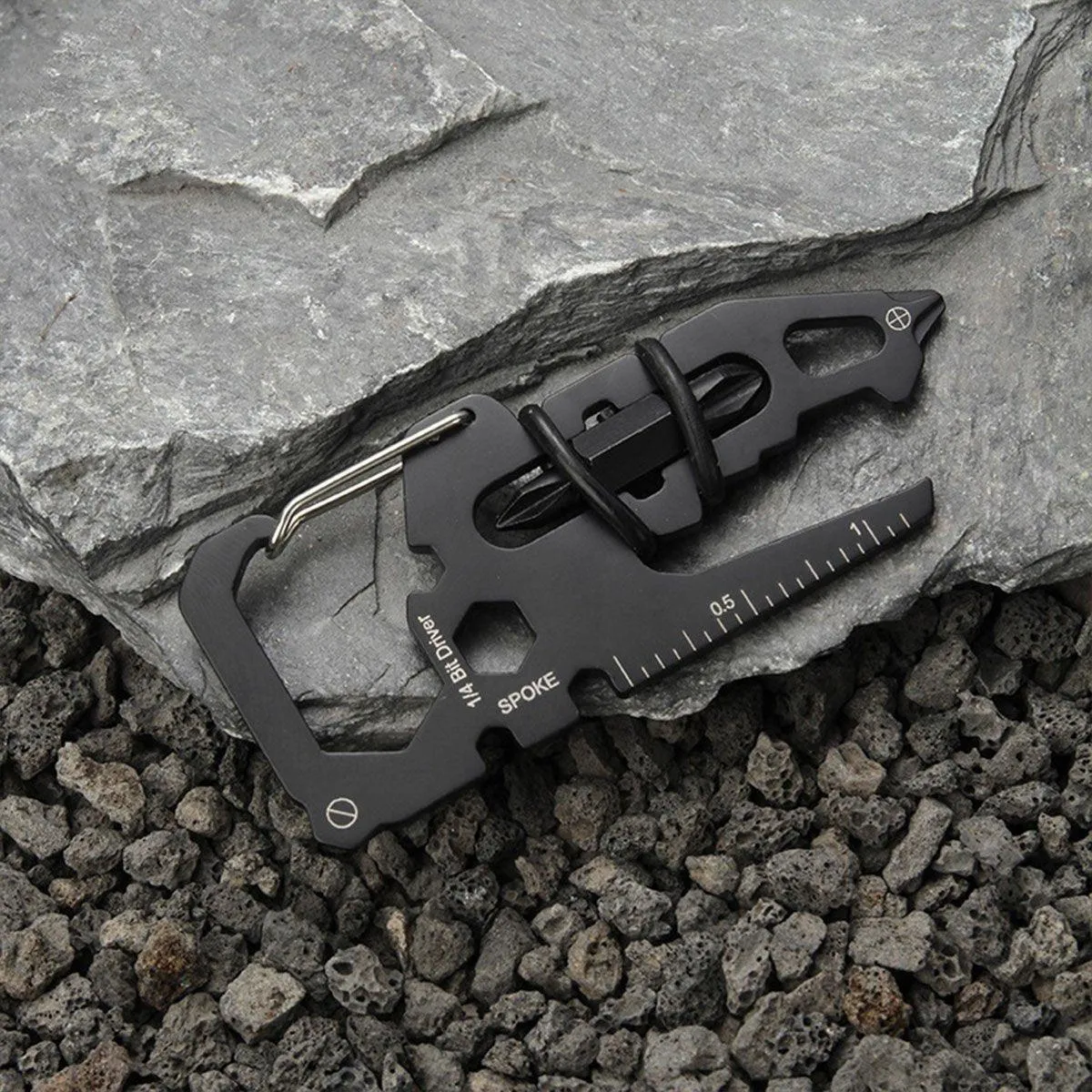 Portable Multifunctional Tool Card Outdoor Survival Combination Tool for Home