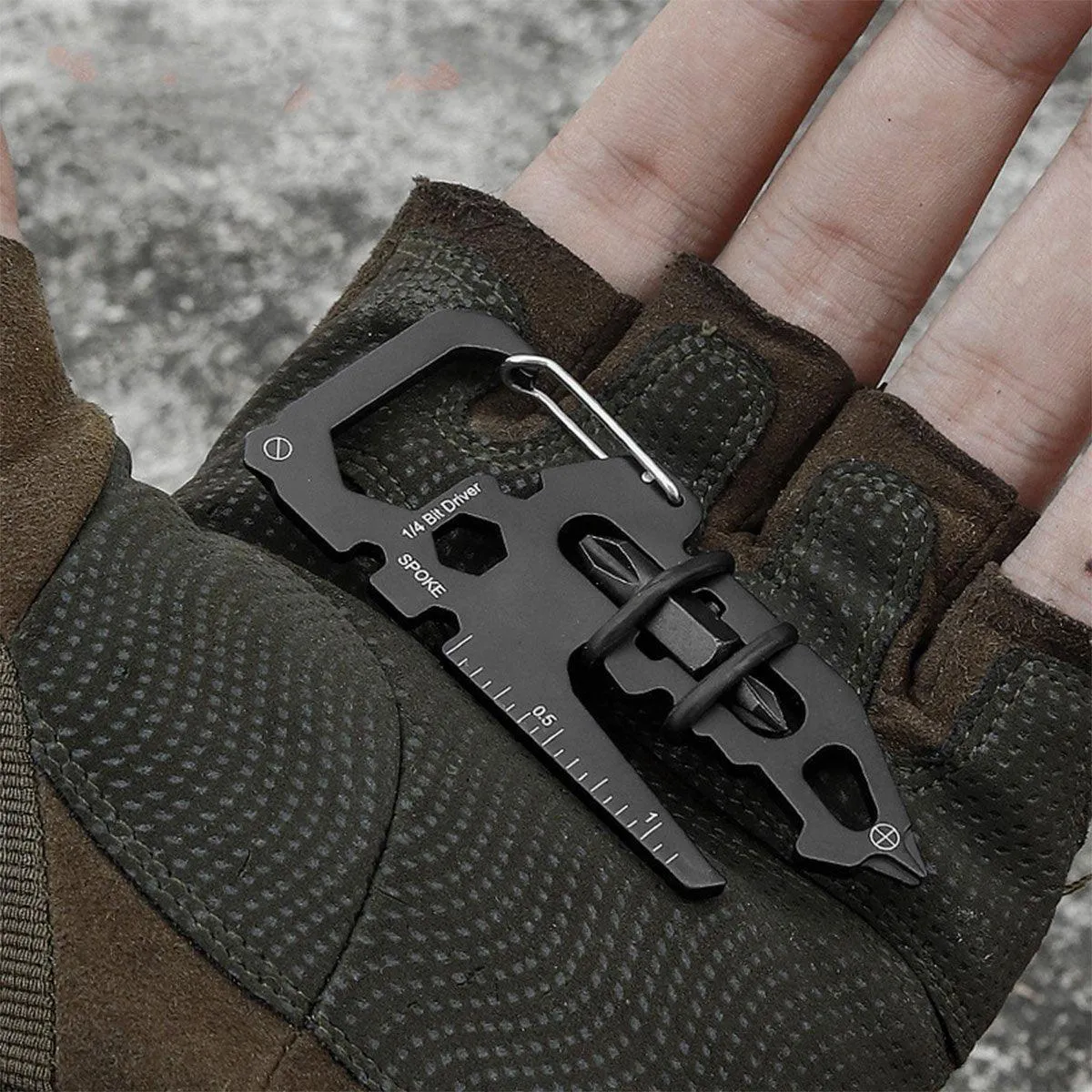 Portable Multifunctional Tool Card Outdoor Survival Combination Tool for Home