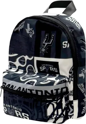 Pro Specialties Group San Antonio Spurs Mini Backpack adult bag, perfect for women. Ideal small backpack Waterproof, and trendy