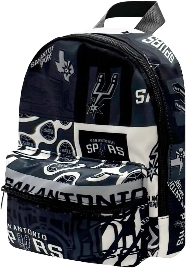 Pro Specialties Group San Antonio Spurs Mini Backpack adult bag, perfect for women. Ideal small backpack Waterproof, and trendy