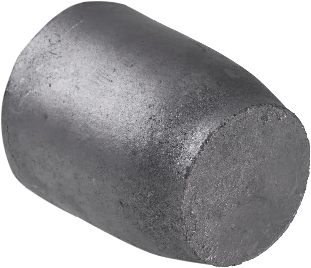 QNK #4 4kg Clay Graphite Crucible for Melting Metal Copper Casting Gold Refining Silver Brass Aluminum Black Foundry Cup