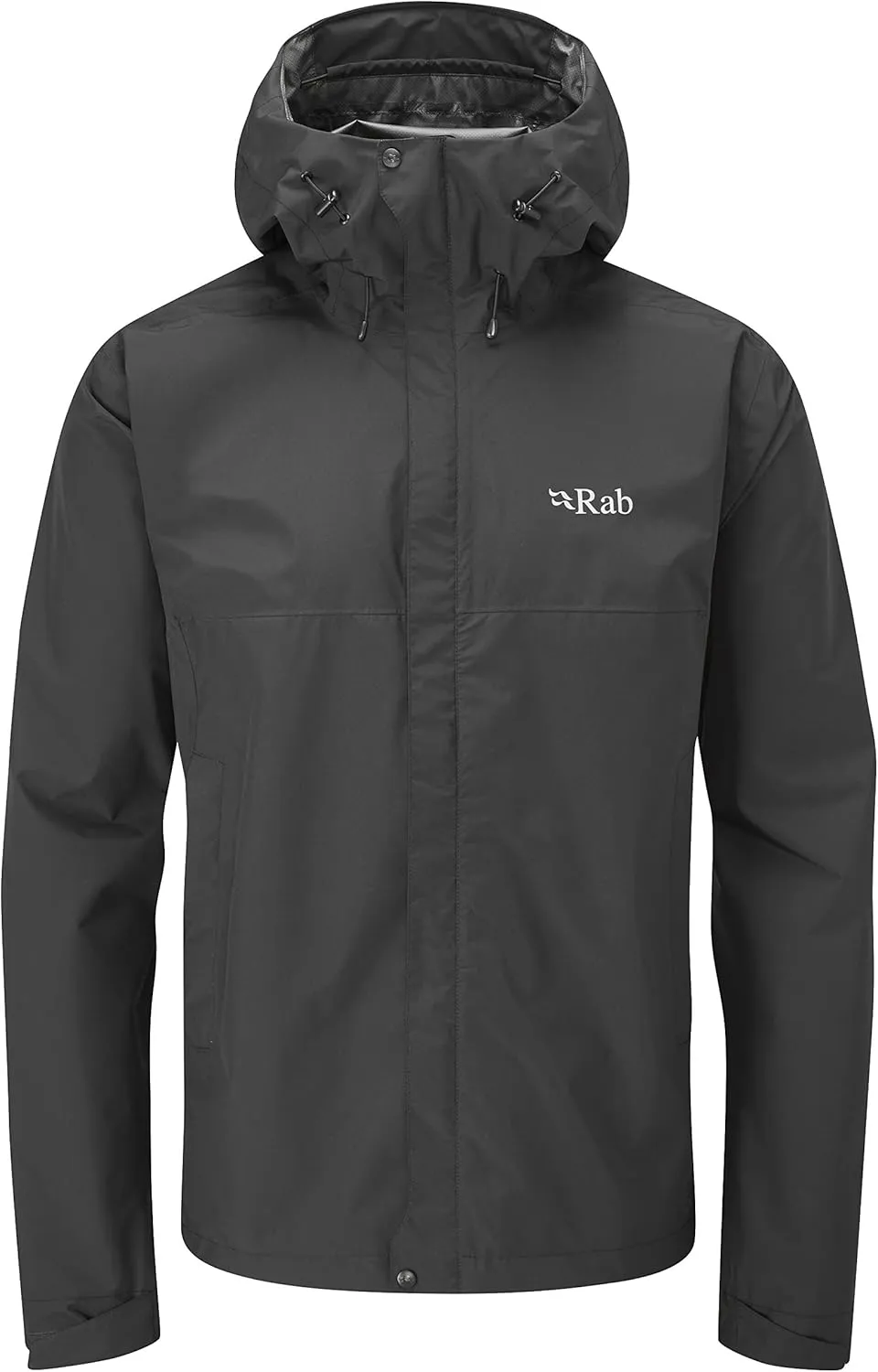 Rab Men's Downpour Eco Waterproof Breathable Jacket for Hiking & Climbing