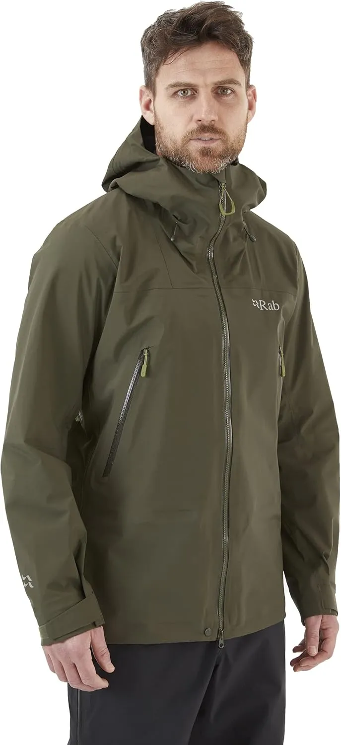 Rab Men's Kangri GTX Waterproof Breathable Gore-Tex Jacket for Hiking & Mountaineering