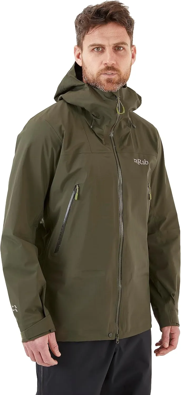 Rab Men's Kangri GTX Waterproof Breathable Gore-Tex Jacket for Hiking & Mountaineering