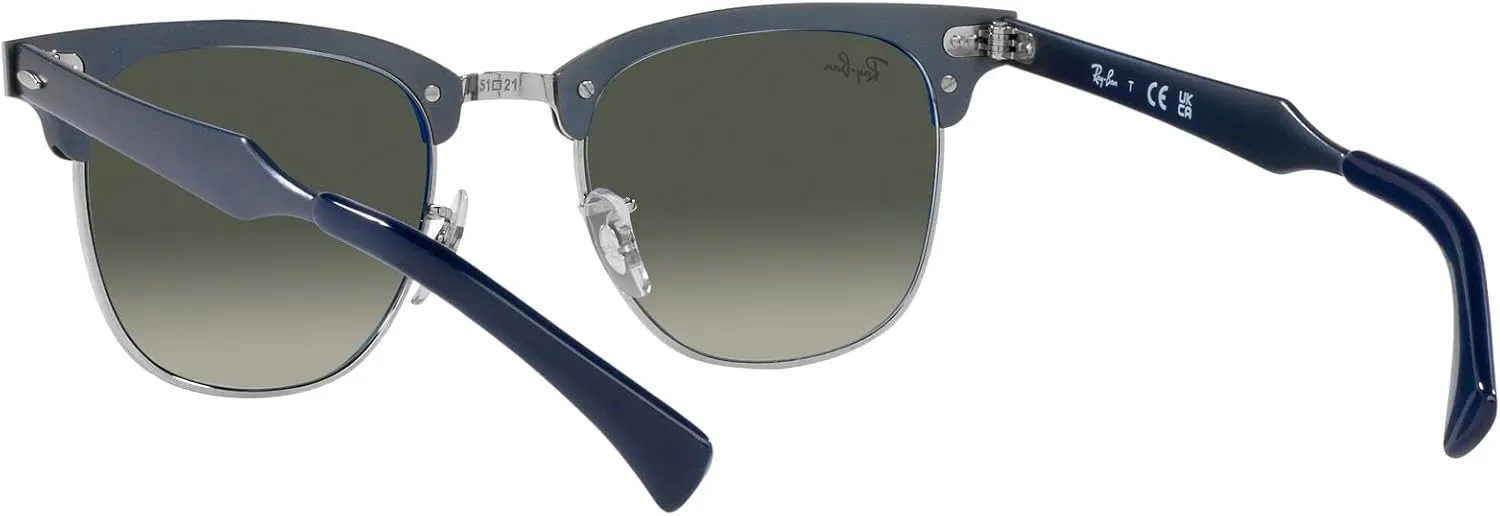 Ray-Ban RB3507 Clubmaster Aluminum Square Sunglasses