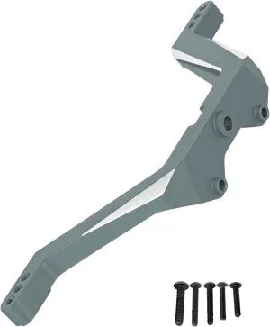 RC Front Shock Vertical Relocator Upgrades Part for 1/10 1967 Chevrolet C10 Slash Drag Truck,Alloy Aluminium Front Shock Relocator Hops Up,Titanium