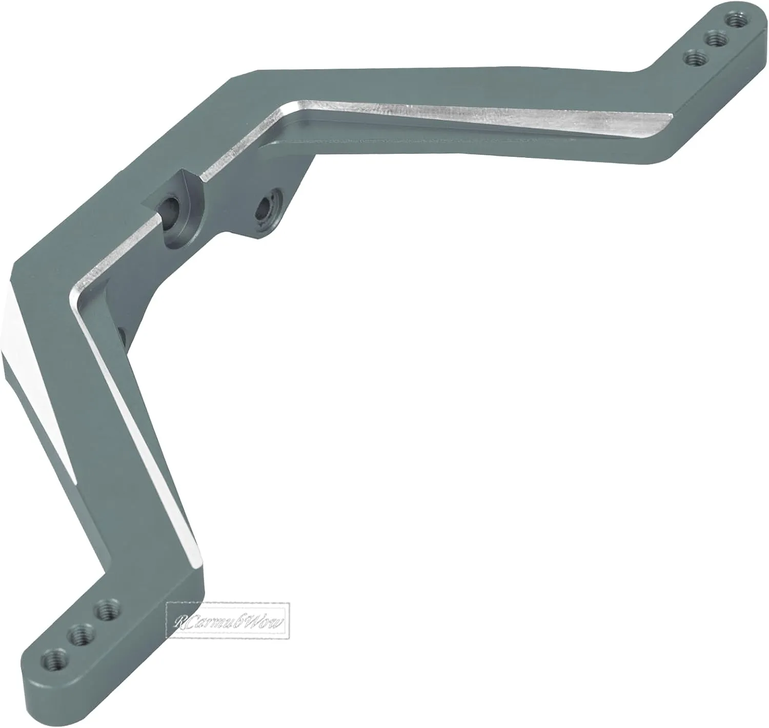 RC Front Shock Vertical Relocator Upgrades Part for 1/10 1967 Chevrolet C10 Slash Drag Truck,Alloy Aluminium Front Shock Relocator Hops Up,Titanium
