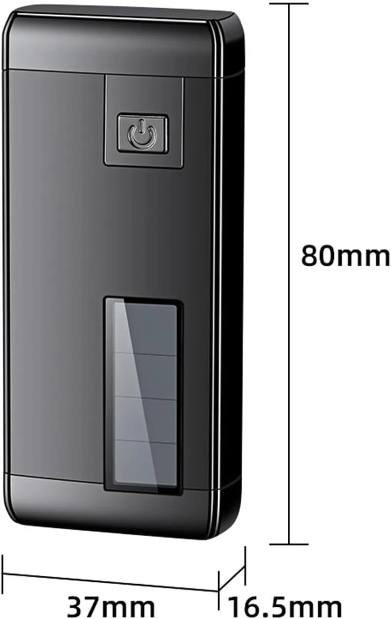 Retro Solar Dual Flame Butane Lighter with Transparent Air Window, Multi-Function Adjustable Flame Convenient Lighter with Metal Flip Cap, Gift for Men (Fuel Not Included)(White)