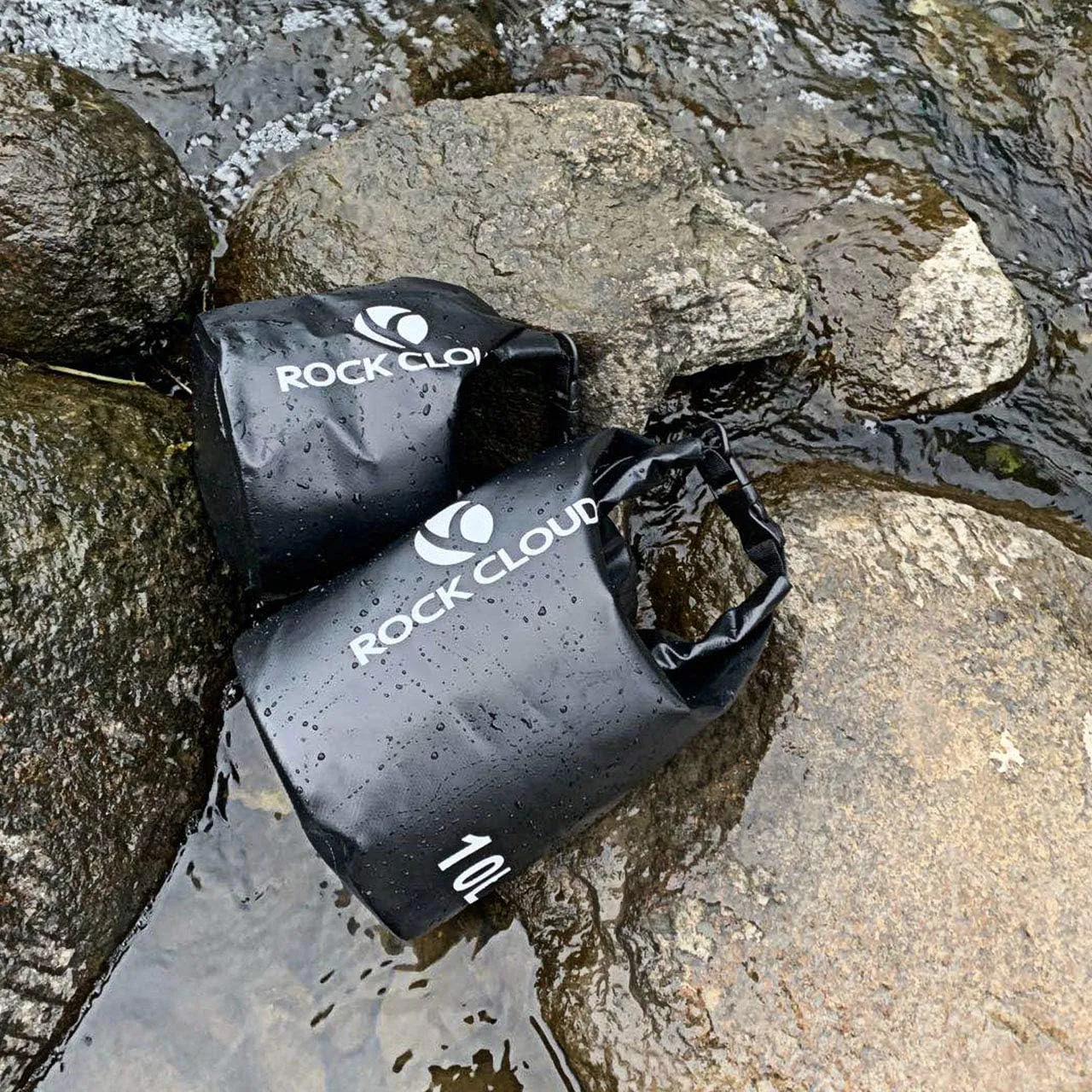 ROCK CLOUD Dry Bag Waterproof 40L Dry Sack for Kayaking Rafting Boating Beach Surfing Swimming Canoe Camping Hiking Fishing Ski
